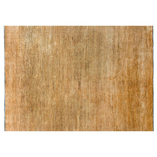 Gold Vintage Afghani Gabbeh Rug For Sale - Image 8 of 15