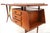 1950s Mid-Century Modern Teak Desk by Louis Van Teeffelen for Webe, 1950 For Sale - Image 5 of 18
