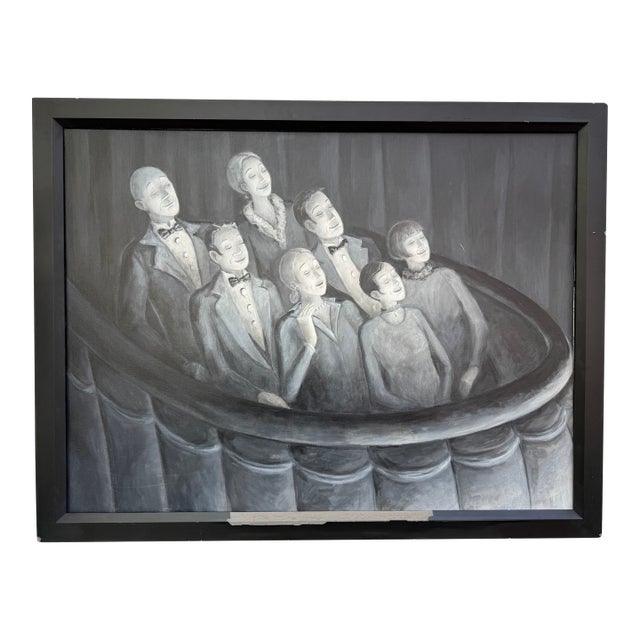 Noelle Giddings - CBS ‘Fear’ Tv Prop Painting on Canvas Listed Artist For Sale