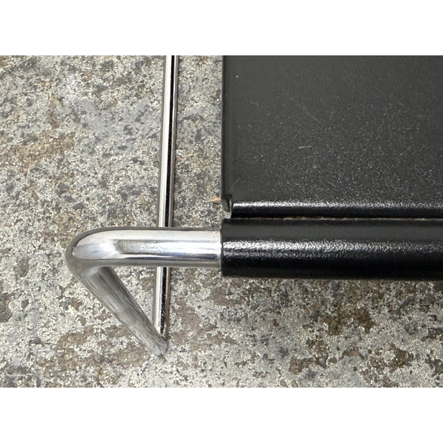 Black Marcel Breuer Style Side Table For Sale - Image 8 of 12