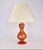 Mid-Century Modern Mid Century Modern Murano Glass Table Lamp Ruby Red and Gold | Barovier and Toso Italian Accent Light Vintage Hollywood Regency Maximalist 1950s For Sale - Image 3 of 9