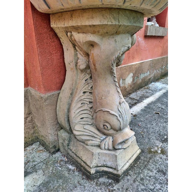 Gray Nembro Marble Fountain, Venice, 20th Century For Sale - Image 8 of 10