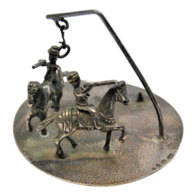 Round Pen with Horses and Riders For Sale