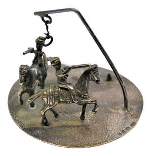 Round Pen with Horses and Riders