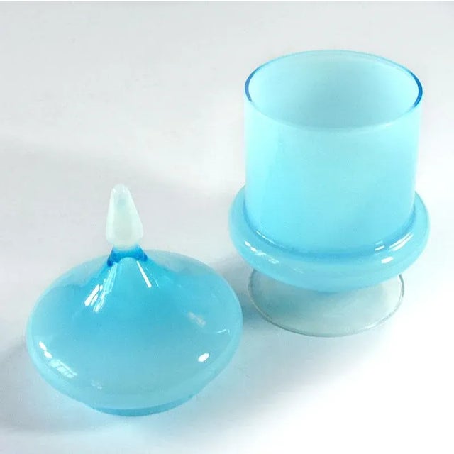 Murano Glass Container, 1970s For Sale - Image 6 of 7