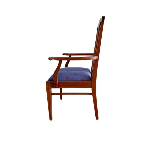 Set of 14 Antique Early 20th-Century Dining Chairs (12 Side Chairs + 2 Armchairs) For Sale - Image 4 of 11
