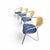Italian Postmodern Chrome, Bentwood and Black Leather Dining Chairs from Effezeta, 1980s, Set of 4 For Sale - Image 11 of 18