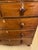 A fantastic period dated 1839 and signed mahogany bow front chest with original knobs and turned feet , great original...