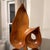 Mid-Century Modern Vintage Mid-Century Modern Edmund Spiro Carved Wood Sculpture Signed Biomorphic Art For Sale - Image 3 of 12