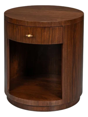 Mid-Century Modern Round End Table