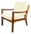 Senator Chair in Teak and Velour Velvet by Ole Wanscher for France and Søn, 1960s For Sale