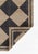 Contemporary Erin Gates by Momeni Orchard Court Checker Black Hand Woven Wool and Jute Area Rug 3'6" X 5'6" For Sale - Image 3 of 12