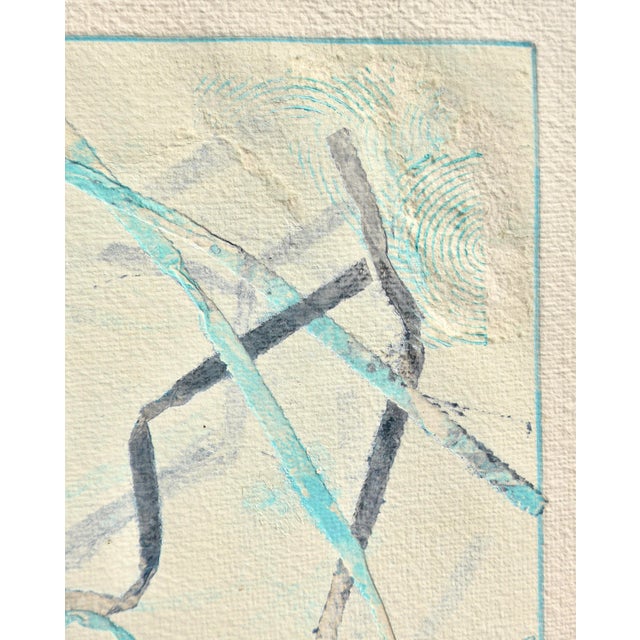 2020s Martha Holden "Watercolor Ribbons" Contemporary Abstract Painting For Sale - Image 5 of 6