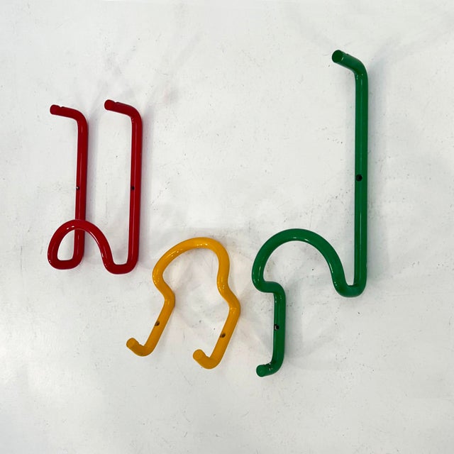 Vintage Taka Coat Hooks by Cesare Rota Nodari for Acerbis, 1960s, Set of 3 For Sale - Image 6 of 6