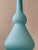 Mid-Century Modern 1960s Vintage Satin Glass Knobbed Vase For Sale - Image 3 of 7