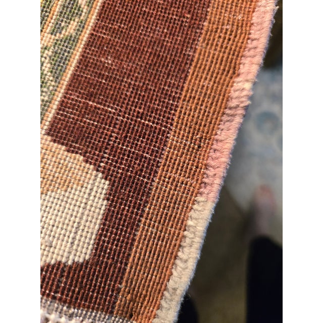 Vintage Persian Pictorial Tabriz Rug, Hand-Knotted Wool For Sale - Image 14 of 18