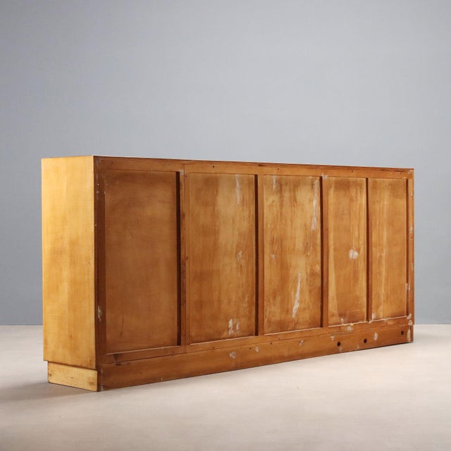 Vintage Sideboard in Maple Veneer, 1950s For Sale - Image 14 of 15