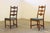 Wood Vintage Danish Brutalist Ladderback Oak Chairs in the style of Henning Kjærnulf, 1960s, Set of 6 For Sale - Image 7 of 18