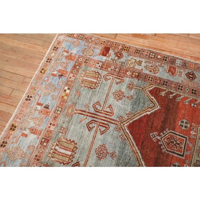 Early 20th Century Zabihi Collection Tribal Persian Kurd Rug For Sale - Image 5 of 10