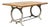 Industrial Style Cast Iron and Reclaimed Wood Farmhouse Rustic Dining Table For Sale