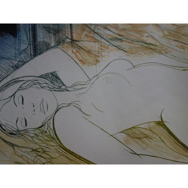 Jean-Baptiste Valadie, Alanguissement, Original Etching For Sale - Image 3 of 6