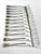 1940s Art Deco Silver-Plated América Cake Forks from Christofle, 1940s, Set of 12 For Sale - Image 5 of 13
