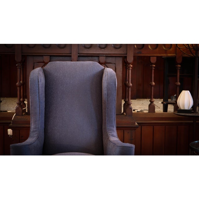 Chippendale Wingback Armchair by Paul Hitchings for Liberty of London, 2010s For Sale - Image 6 of 18