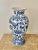 Vintage Chinoiserie Classic Blue on White Vase For Sale In San Diego - Image 6 of 6