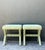 Vintage X Bench in Quadrille Alan Campbell “Zig Zag” For Sale - Image 4 of 12
