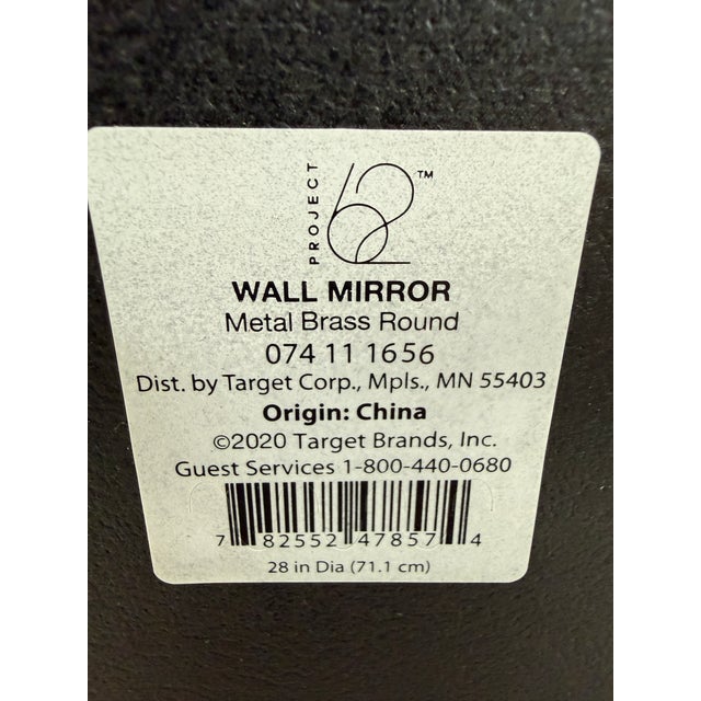 Transitional Project 62 for Target Wall Mirror For Sale - Image 3 of 12