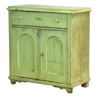 Green Pine Dresser, 1910s For Sale