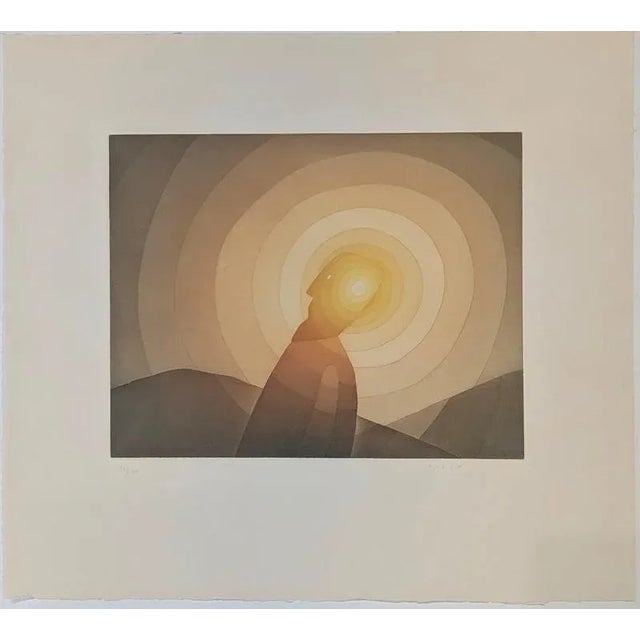 Etching and aquatint, 1982 Handsigned by the artist in pencil and numbered 53/300 Publisher : Fédération Française de...