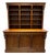 Antique Handcarved Counter with Bookcase For Sale