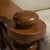 Brutalist 1970s French Chestnut Brown Brutalist Oak Upholstered Sofa For Sale - Image 3 of 15