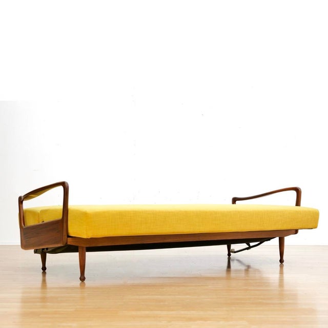 Gold Mid Century Daybed by Greaves & Thomas For Sale - Image 8 of 15