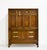 1970s Campaign Style Highboy by Henry M. Goodman Furniture For Sale - Image 4 of 15