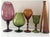 Bohemia 1960s MCM Bohemian Glass Czechia Vase Rare Huge Heavy For Sale - Image 4 of 4