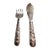 Late 19th Century Ornate Japanese Fish Serving Set For Sale
