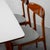 1960s Rectangular Dining Table and Chairs in Wood, 1960s, Set of 7 For Sale - Image 5 of 15