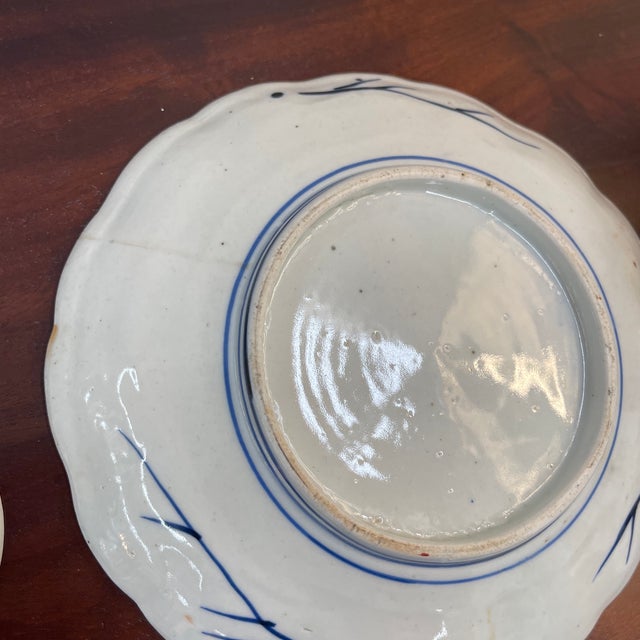 Late 19th Century Pair of Late 19th Century Imari Plates For Sale - Image 5 of 5