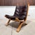 Wood Brutalist Model Focus Leather Lounge Chairs with Plywood Frames from Bramin Møbler, Denmark, 1970s, Set of 2 For Sale - Image 7 of 18