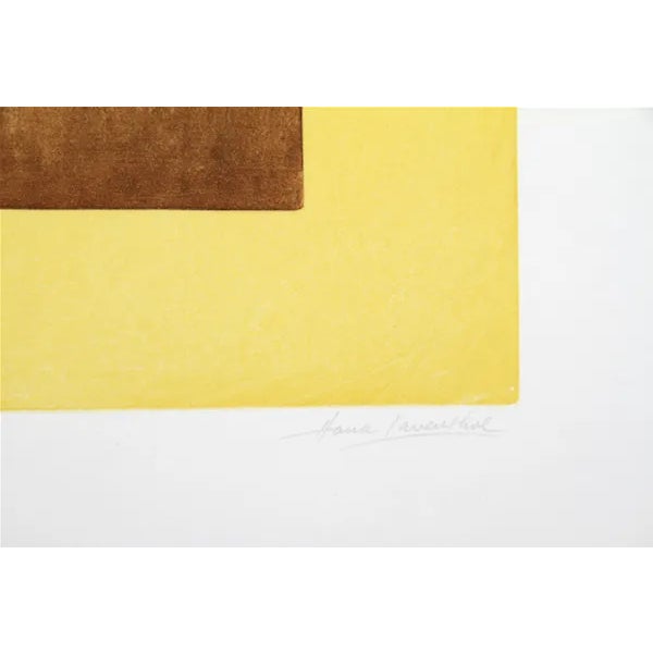 This aquatint etching, titled "Tree of People," was created by the American artist, Hank Laventhol (1927 - 2001), in 1980....