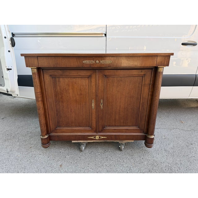 19th Century French Empire Server For Sale In Nashville - Image 6 of 16