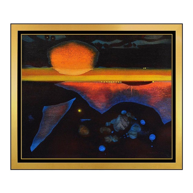 1960s Sunset Over the Beach, Jorge Damiani For Sale