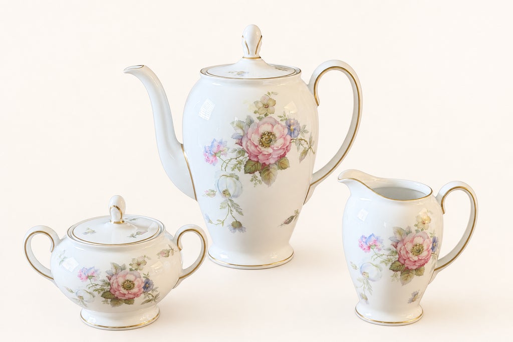96-Pc Rosenthal Continental Classic Rose 2554-61 China Set Service for 12