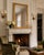 An exceptional authentic vintage La Barge hand-painted floral Chinoiserie wall mirror showcasing the craftsmanship and...