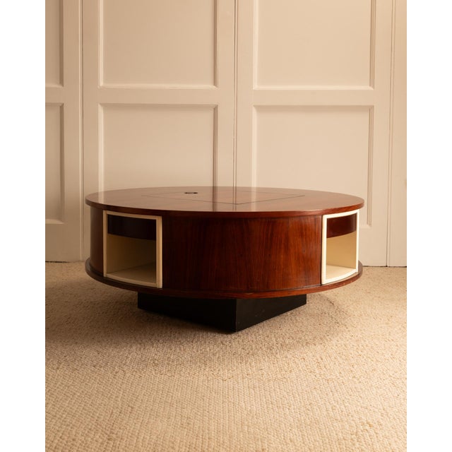 Vintage Swivel Coffee Table, 1960s For Sale - Image 4 of 8