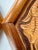 1960's Hexagon Wood & Tooled Leather Wall Clocks – Working Pair For Sale - Image 14 of 16