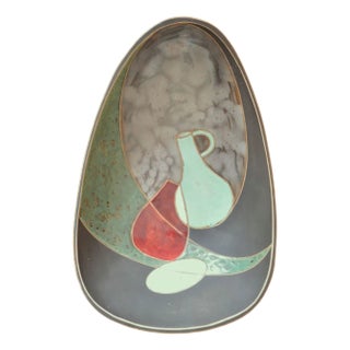 Mid-Century Ceramic Bowl by Arno Kiechle, 1950s For Sale