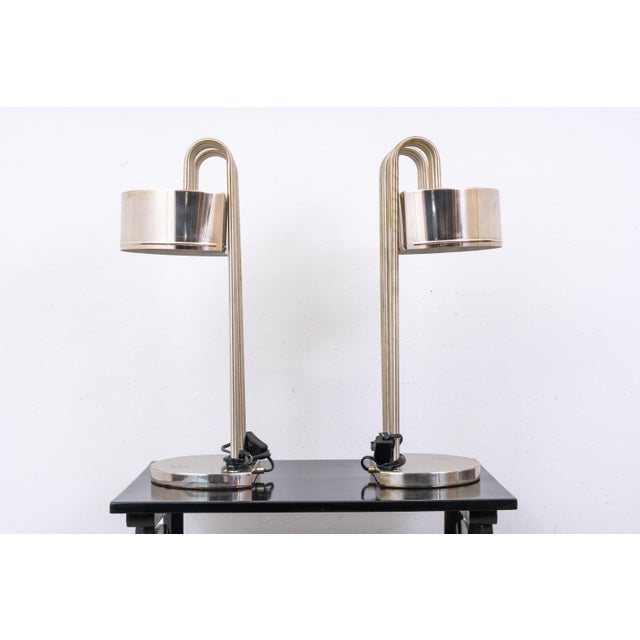Bauhaus Vintage Bauhaus Lamps from Marcel Breuer, 1920s, Set of 2 For Sale - Image 3 of 14